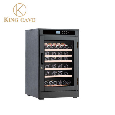 Buen precio Refrigeradores de vidrio de vino OEM ODM personalizados con compresor Embraco y luces LED en línea