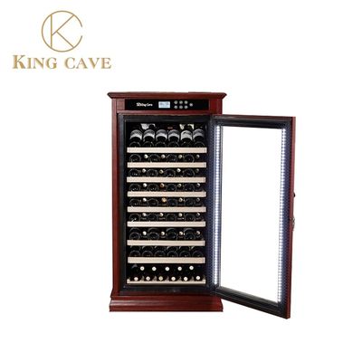 Buen precio Experimenta la mezcla perfecta de estilo y función con el gabinete de refrigeración de vino de Kingcave. en línea
