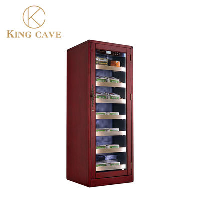 Buen precio Comercial Humidor de madera con cerradura gabinete Reagan Humidor nevera de vino en línea