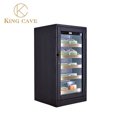 Buen precio Madera sólida temperatura constante refrigerador de cigarrillos de vino humidor bajo ruido en línea