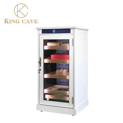 Buen precio El diseño elegante y moderno de la pantalla de cigarros digitales Humidor Cabinet en línea