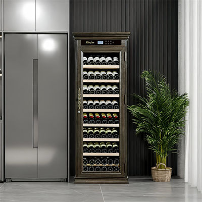 Buen precio Gabinete de refrigeración de vino personalizado con panel de control táctil y casillero en línea