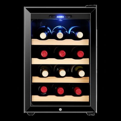 Buen precio Keep Your Wine Collection at the Perfect Temperature with a Locking Door Wine Cooler Cabinet en línea