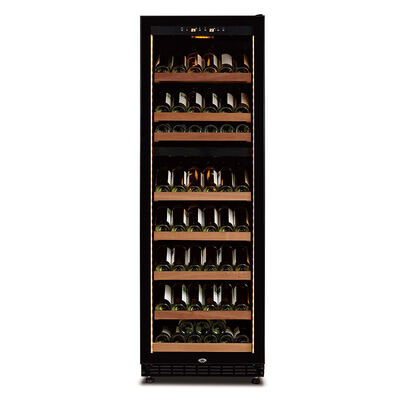 Buen precio Refrigerador de vino de doble zona con control de temperatura digital y capacidad de 120 botellas para un almacenamiento óptimo del vino en línea