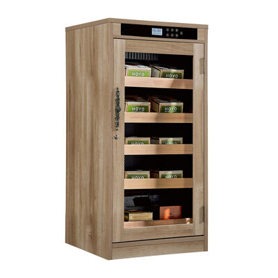 Buen precio Armario Enfriador Humidificador Premium de Cedro Español para Puros con Control Digital de Clima y Sello Hermético en línea