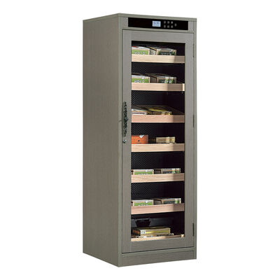 Buen precio Enfriador de puros Humidor con control preciso de temperatura y humedad, interior de cedro español y estantes extraíbles ajustables en línea