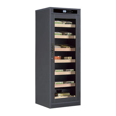 Buen precio Armario Humidor Eléctrico de Madera Robusta con Panel de Control Digital y Sistema de Humidificación Incorporado en línea