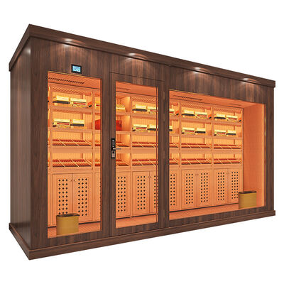 Buen precio Humidor de enfriador de cigarrillos con control de clima preciso para salones de venta al por menor en línea