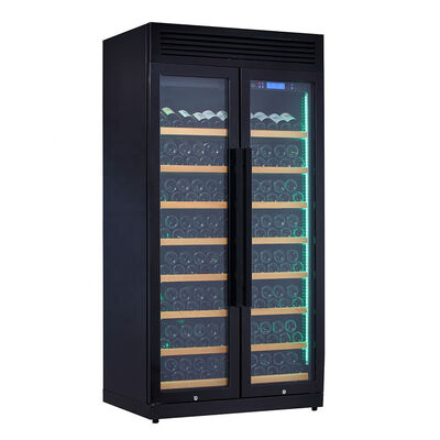 Buen precio Refrigerador de vino comercial independiente con control de temperatura de precisión en línea